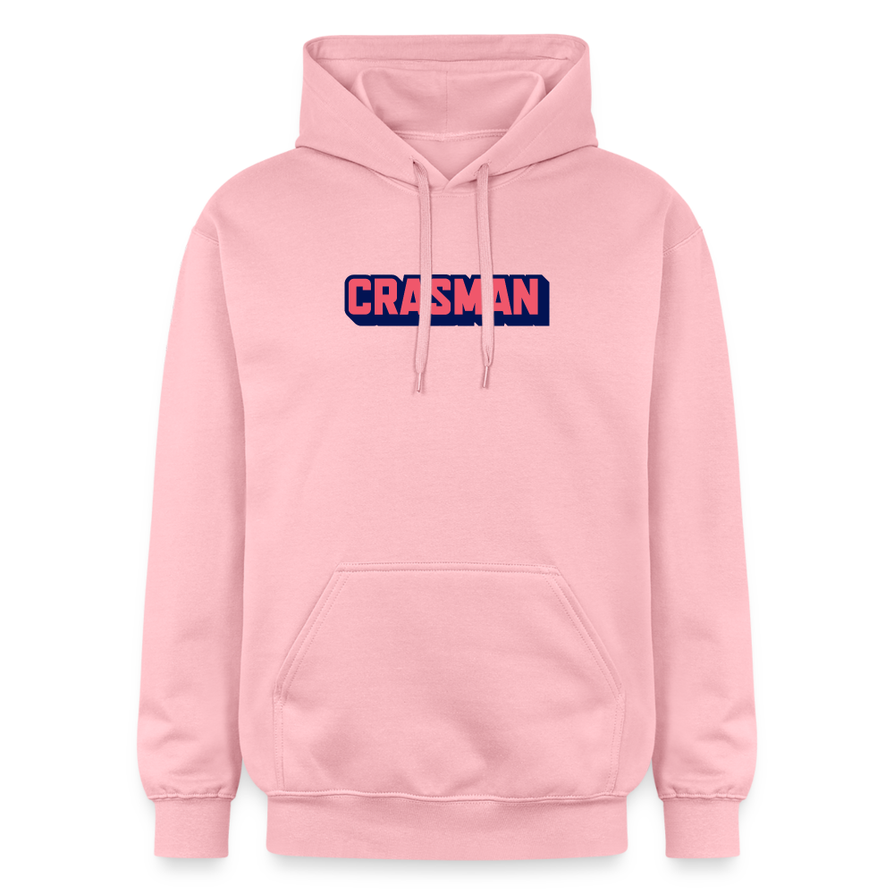 Gildan Unisex Softstyle® Midweight huppari - vaalea pinkki