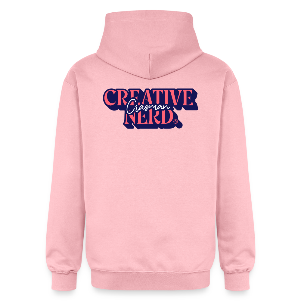 Gildan Unisex Softstyle® Midweight huppari - vaalea pinkki