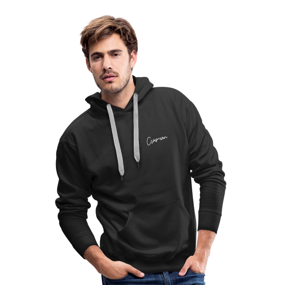 M Huppari SS Crasman script ja Creative Nerd -logoilla - musta