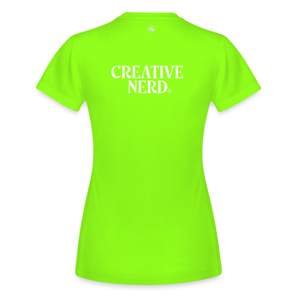 Crasman JAKO T-Shirt Run Women 2.0 - neonvihreä