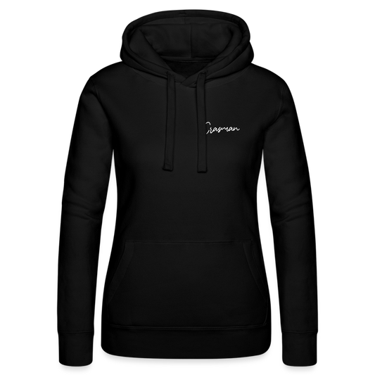 W Huppari Crasman script ja Creative Nerd® -logoilla - musta