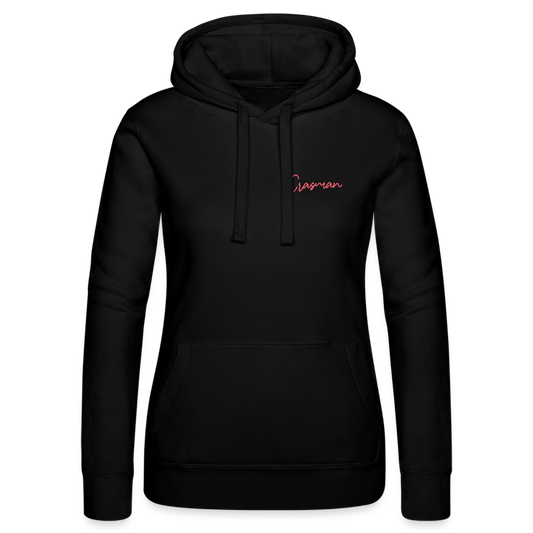W Huppari Crasman script ja Creative Nerd® -logoilla - musta