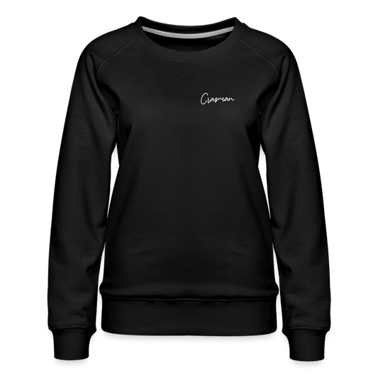 W College Crasman script -logolla - musta