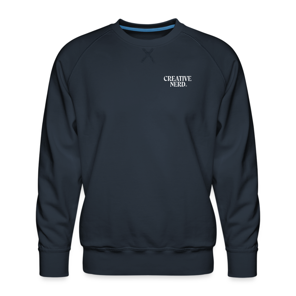 M College, Creative Nerd® -logo - laivasto sininen