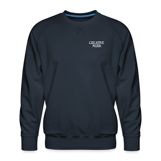 M College, Creative Nerd® -logo - laivasto sininen