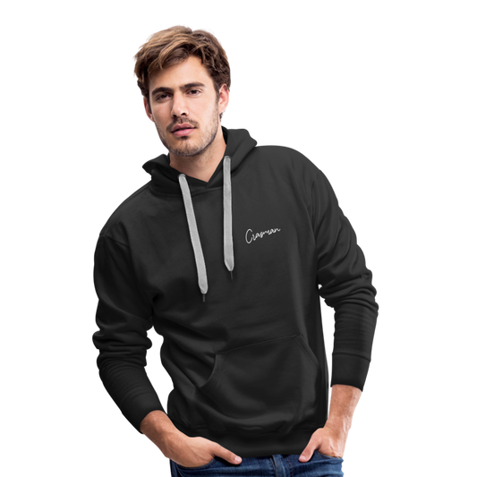 M Huppari SS Crasman script ja Creative Nerd -logoilla - musta