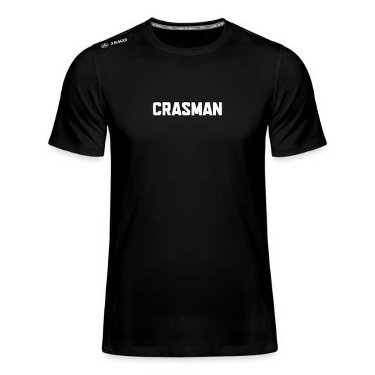 Crasman JAKO Run 2.0 miesten t-paita - musta